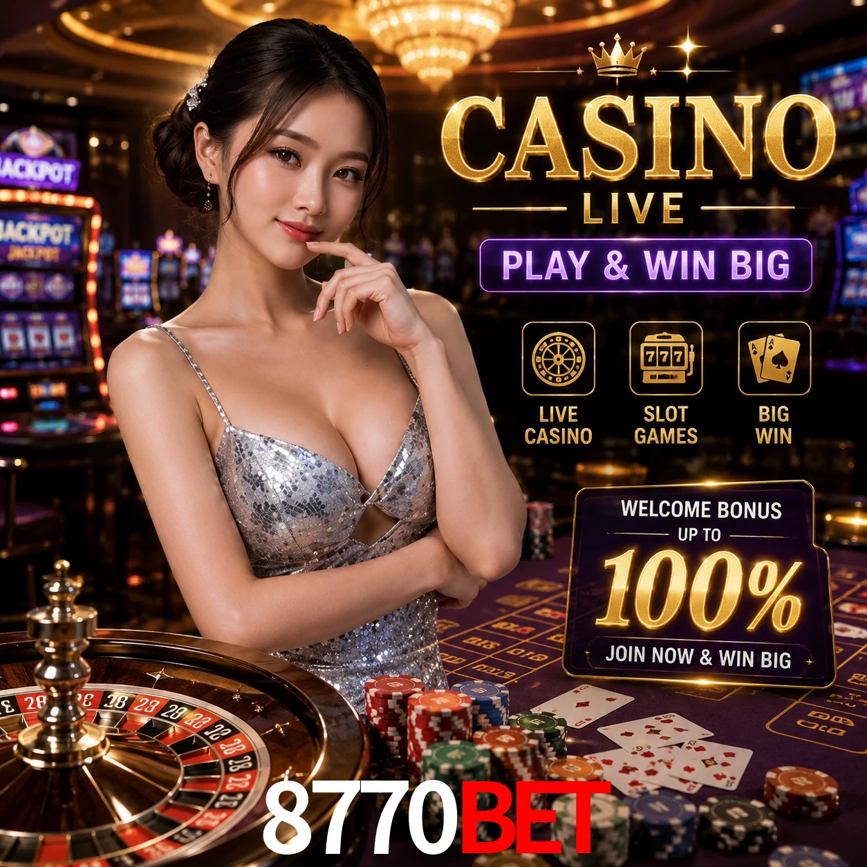 Aplicativo móvel 8770bet para iOS e Android