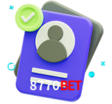 Tornar-se um membro do 8770bet é muito simples