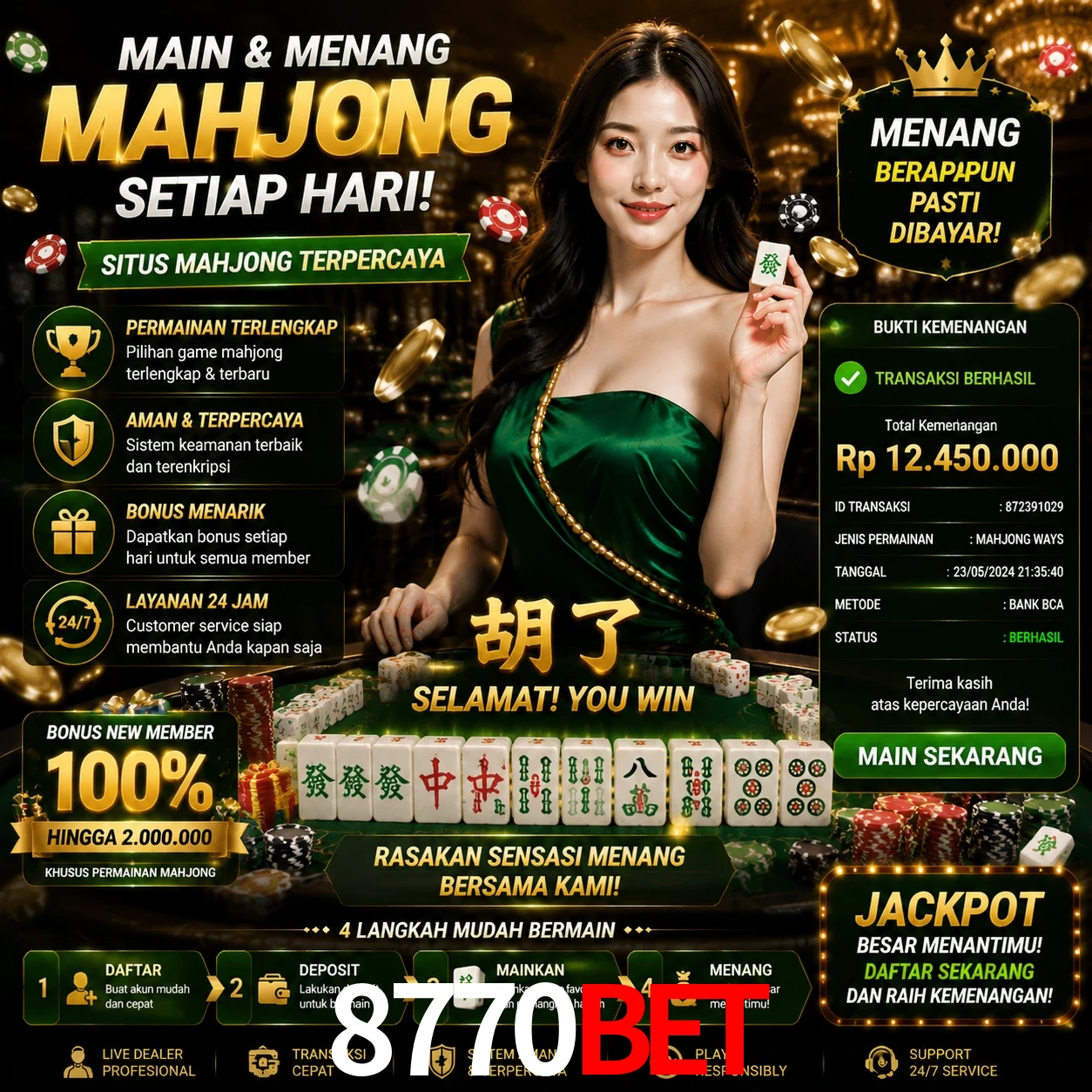 Ganhar e sacar na 8770bet